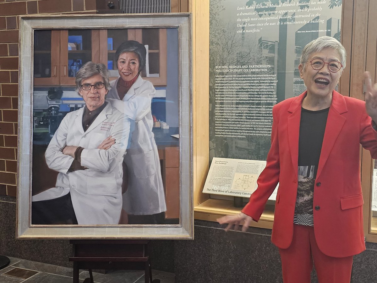 Eddie Lee (@tnrlab) on Twitter photo Virginia Lee, first Asian female portrait on the walls of Penn Medicine, w her late partner in life and science John Trojanowski, unveiling ceremony for being beyond excellent <a href="/kevinbmahoney/">Kevin B. Mahoney</a> <a href="/DrNetto/">George J. Netto MD</a> <a href="/MacNasrallah/">MacLean Nasrallah</a> <a href="/TNRLab/">Eddie Lee</a> <a href="/PennMedicine/">Penn Medicine</a> <a href="/PennPathLabMed/">Penn Path & Lab Medicine</a> Virginia Lee, first Asian female portrait on the walls of Penn Medicine, w her late partner in life and science John Trojanowski, unveiling ceremony for being beyond excellent <a href="/kevinbmahoney/">Kevin B. Mahoney</a> <a href="/DrNetto/">George J. Netto MD</a> <a href="/MacNasrallah/">MacLean Nasrallah</a> <a href="/TNRLab/">Eddie Lee</a> <a href="/PennMedicine/">Penn Medicine</a> <a href="/PennPathLabMed/">Penn Path & Lab Medicine</a>