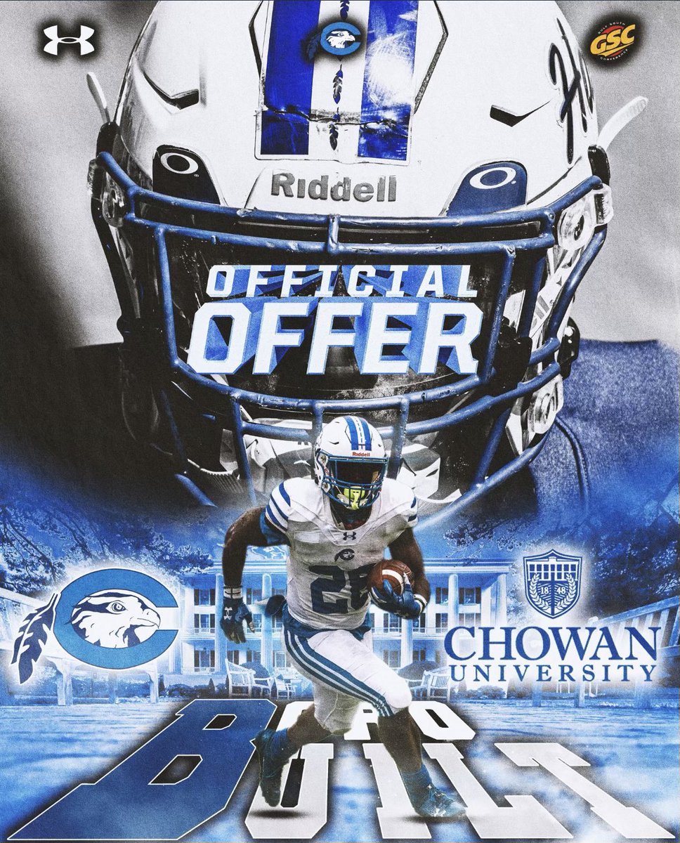 ColinReese19's tweet photo. AGTG! Blessed to receive an offer from Chowan University!! @CoachNye_ @thorne_grayson @chowanfootball @CannonCougarsFB @_Coach_Martin_ @pepman704 @KennethMcClamro @enduresports https://t.co/8BgRK1y9Vv