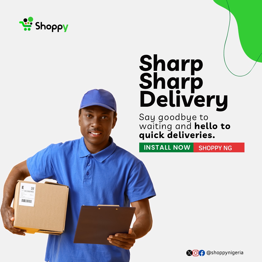 shoppy_ng's tweet photo. Shoppy NG dey deliver sharp sharp for Lagos! No dulling, we go bring your order with speed and style. Just click https://t.co/pqCE2AwwQb make your order. Your satisfaction na our priority! #ShoppyNg 
Lagos in Portugal|Ring Road|Naira|Twe Twe|Area 1|Lekki https://t.co/mcqlpEcnZt