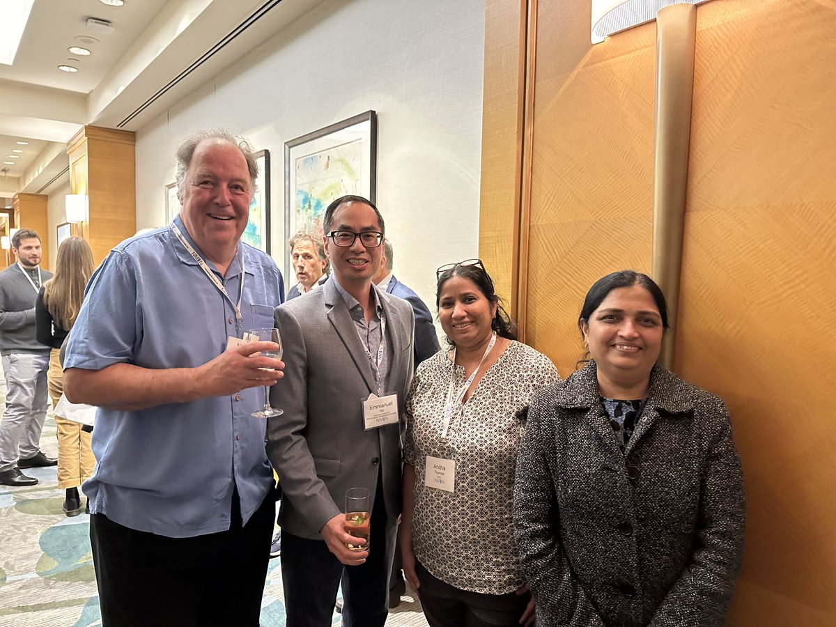 Having a fantastic time at the Nanomedicines Innovation Network meeting. It’s been a pleasure serving on the Research Management Committee and learning about all the exciting nanomedicines research happening in Canada!