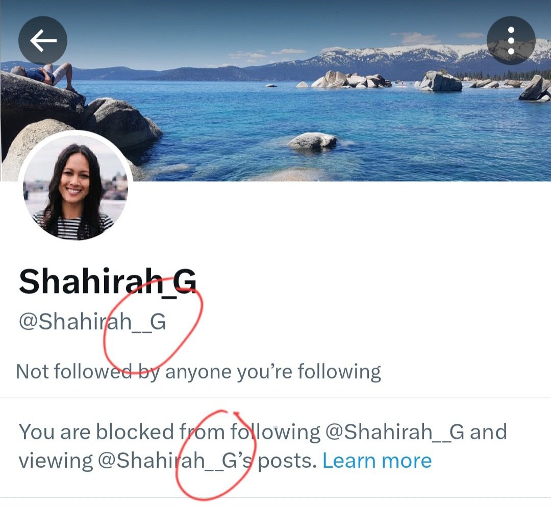 Friends, there’s a slimy fake account impersonating me! There's two __ instead of _ between shahirah_g. Pls block, report and ignore any messages. 🙏