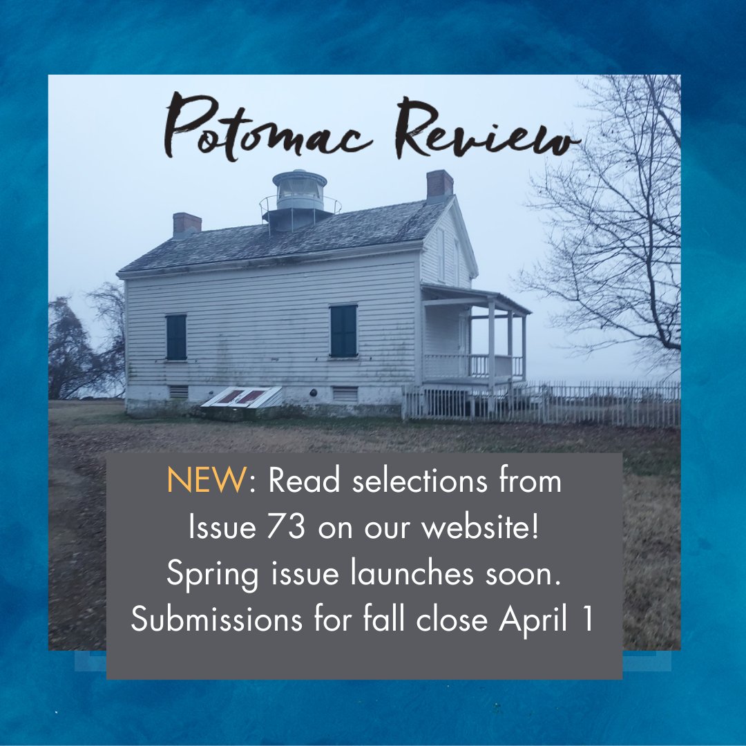 Potomac Review (@potomacreview) on Twitter photo 