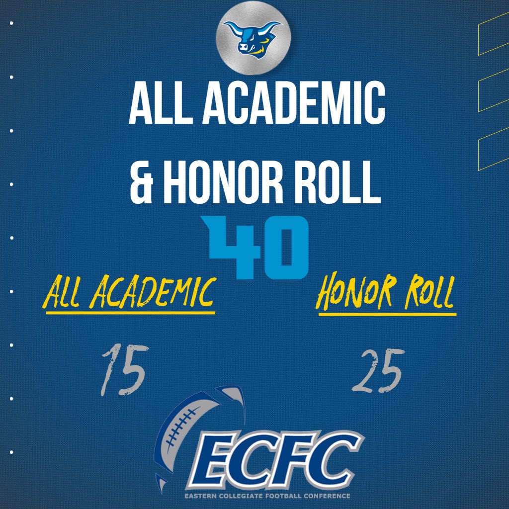 Congrats to all of our program-record 4️⃣0️⃣ players who earned @d3ECFC academic honors‼️