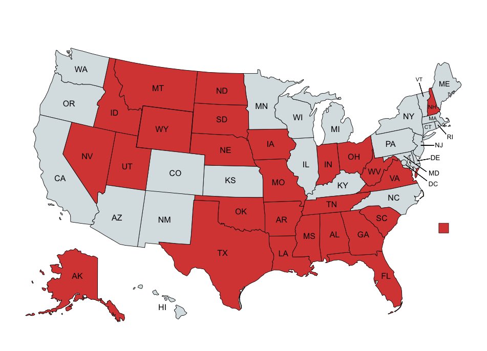 hollandcourtney's tweet image. 🚨BREAKING🚨

25 states are now supporting Texas’ constitutional right to self-defense according to the RGA

Over half of America’s states are taking a stand against the #BidenBorderCrisis

AL, AK, AR, FL, GA, ID, IN, IA, LA, MS, MO, MT, NE, NV, NH, ND, OH, OK, SC, SD, TN, UT,…