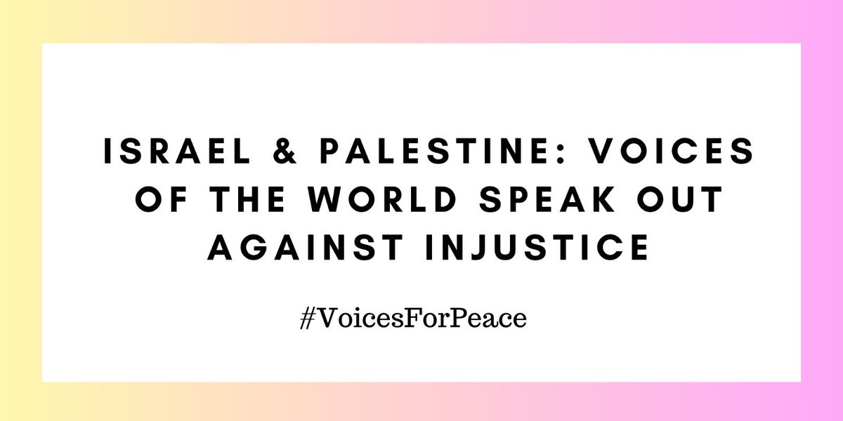 #VoicesForPeace – Award-winning Israeli journalist Gideon Levy from Haaretz: The best question to ask any Israeli (to understand the injustice against Palestinians). What would you have done if you were born Palestinian? #Palestine #Israel