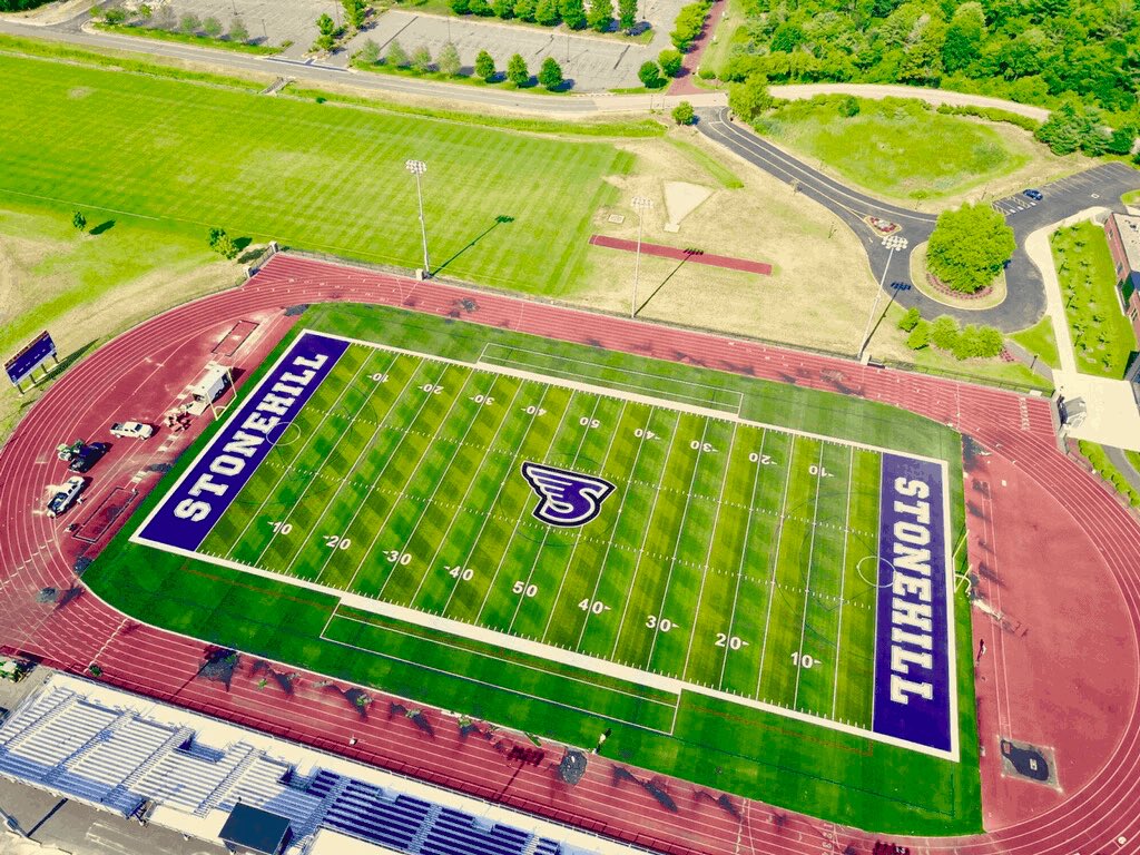 After an amazing conversation with @Coach_KJones and Eli Gardner, I am blessed to receive an offer from Stonehill! @CoachCDay @coachdinofb