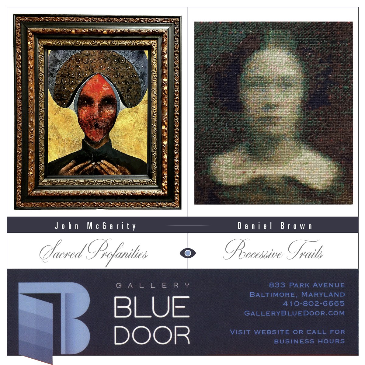 Hey Baltimore! I'll be heading back for a new exhibition with my insanely talented friend Dan Brown at Gallery Blue Door. The Opening will be on February 10th starting at 4pm. If you're in town and are able to swing by, we would love to see you! gallerybluedoor.com