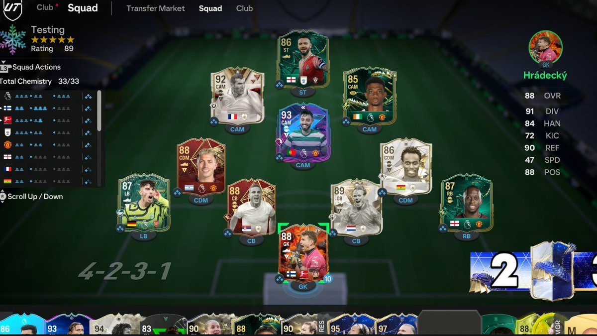 Mxntxs3's tweet photo. My team before and after the pack opening https://t.co/BDhgAzaQLA