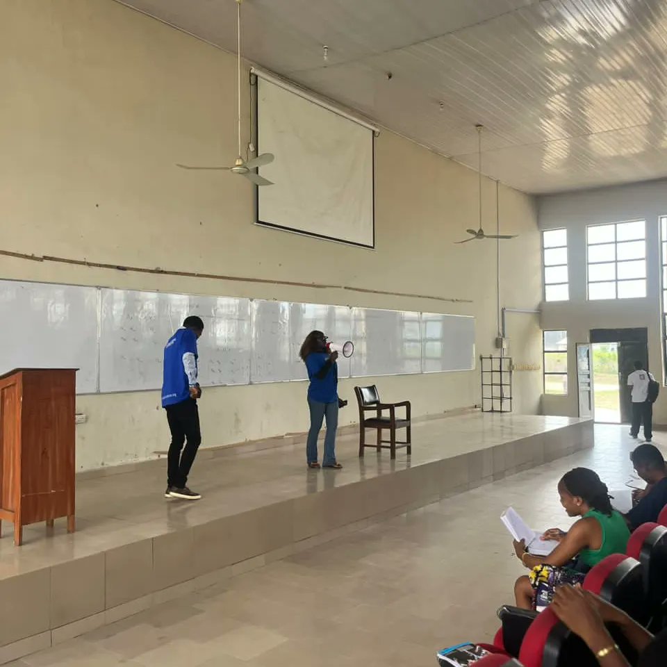 WChapter15813's tweet image. The quest continues!
On Wednesday 24th, January 2024 @WChapter15813 chapter made an outreach to 2023/2024 session 300 level undergraduate student @abraka_delsu at the faculty of engineering in order to recruit new fellows.