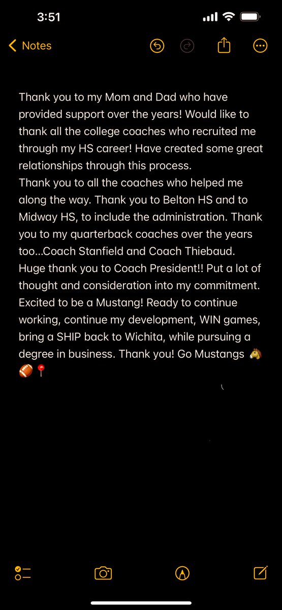 Ty.brown11 (@ty_brown11) on Twitter photo Thankful to announce I’ll be continuing my athletic and academic career at Midwestern State University. Next season loading!!! #GOMustangs 🐎🐎🏈📍
<a href="/MSUTexasFB/">Midwestern State Football</a> <a href="/MustangsDC/">Rich Renner</a> <a href="/RiebockBilly/">Billy Riebock</a> @Coach_MC_MSU <a href="/CoachAlewis/">Anthony Lewis</a> <a href="/MSUTexas/">Midwestern State University</a> <a href="/MSUTX_Strength/">MSU Texas Strength & Conditioning</a> <a href="/CoachEMartinez_/">Coach E Martinez</a> Thankful to announce I’ll be continuing my athletic and academic career at Midwestern State University. Next season loading!!! #GOMustangs 🐎🐎🏈📍
<a href="/MSUTexasFB/">Midwestern State Football</a> <a href="/MustangsDC/">Rich Renner</a> <a href="/RiebockBilly/">Billy Riebock</a> @Coach_MC_MSU <a href="/CoachAlewis/">Anthony Lewis</a> <a href="/MSUTexas/">Midwestern State University</a> <a href="/MSUTX_Strength/">MSU Texas Strength & Conditioning</a> <a href="/CoachEMartinez_/">Coach E Martinez</a>