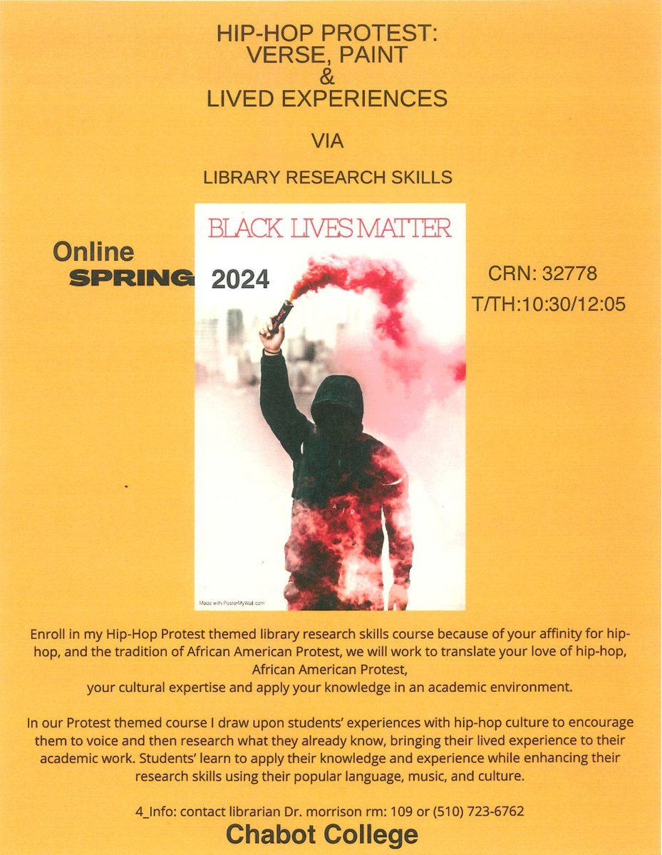 Chabot College Library tweet media