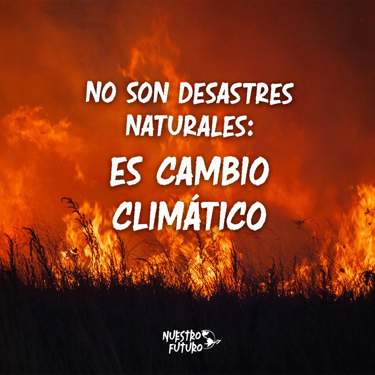 El Huracán Otis en México, incendios históricos en Canadá y el mínimo histórico de hielo en la Antártida. Hay que ser claros: estos eventos globales no son desastres naturales, son el resultado directo del cambio climático. #NoQuemenNuestroFuturo