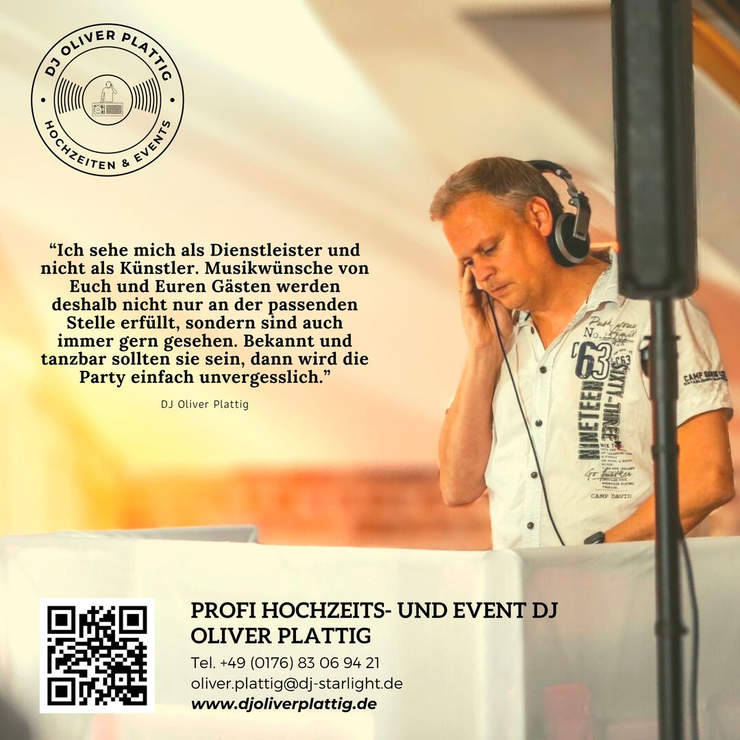 Vielen Dank an Robert J. Günzel für diese Momentaufnahme während einer Veranstaltung mit mir als DJ Oliver Plattig - Hochzeiten &amp; Events im Jahr 2022 im Annenhof Werneuchen 

Hochzeitsfotograf Robert Günzel | robertguenzel.de
djoliverplattig.de