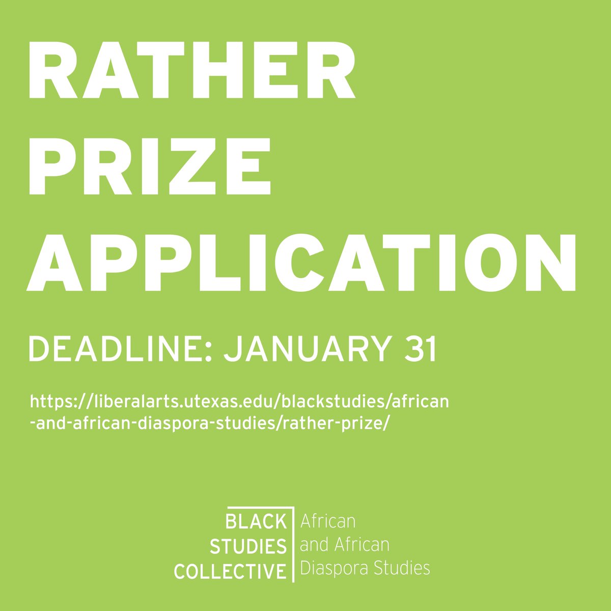 We're getting closer to the January 31st deadline! Texas teachers &amp; students, have you applied for the 2024 Rather Prize? If not, what's your best idea to improve education in Texas? We want to hear from you. Apply now at ratherprize.org