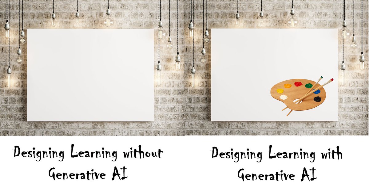 For all those #learning designers who've ever stared at a blank canvas, wishing they had some paint to work with 🎨