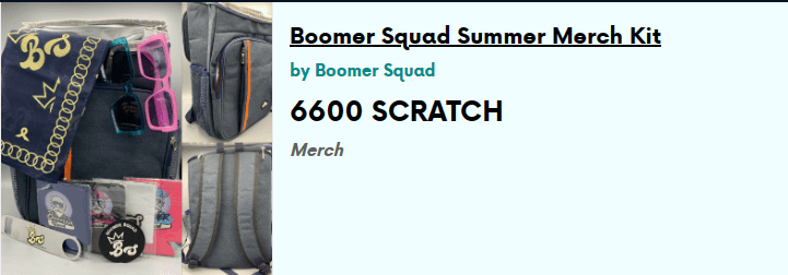 5.2: Merch

Both our Web3 Shop and web2 Etsy ecommerce build continue to expand with interest from other projects or businesses interested in having merch sold for relevant utility tokens or crypto currencies

Find items to purchase from other projects at boomersquad.io/bazaar