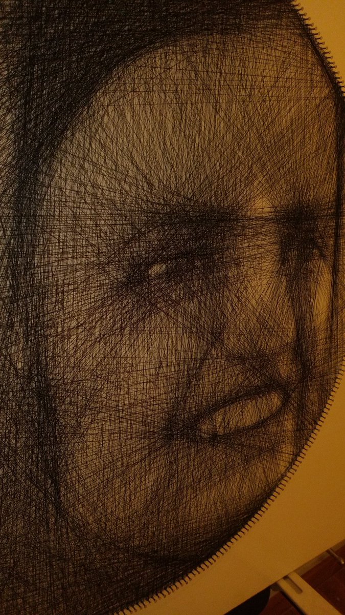 Hamza Hanif (@grewal__hamza) on Twitter photo It took me 5 days to make this portrait with only black thread, I did this all effort to pay tribute to the struggle of <a href="/MahrangBaloch_/">Mahrang Baloch</a> and all families of missing persons.
I hope one day the problem of enforced disappearances come to end.
#BalochMarchAgainstGenocide It took me 5 days to make this portrait with only black thread, I did this all effort to pay tribute to the struggle of <a href="/MahrangBaloch_/">Mahrang Baloch</a> and all families of missing persons.
I hope one day the problem of enforced disappearances come to end.
#BalochMarchAgainstGenocide