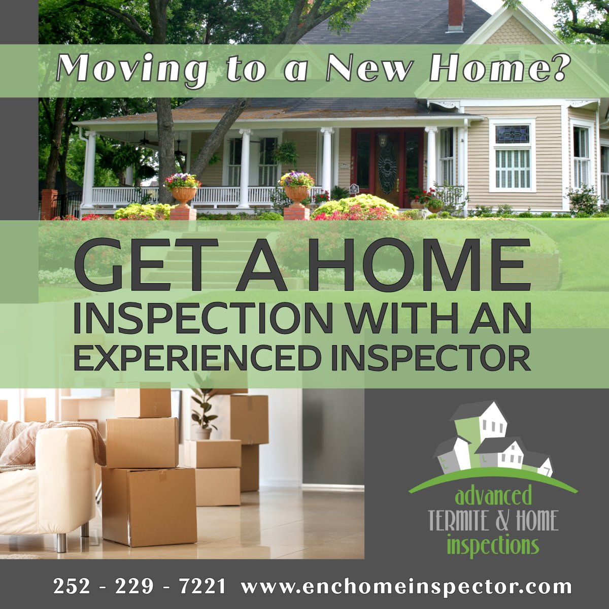 If you're moving, whether you're buying or selling a home, getting a home inspection is crucial. #homeinspection #homeinspector #advancedtermitehomeinspecttions #sellyourhome #movingtoNC #easternNC #realtor