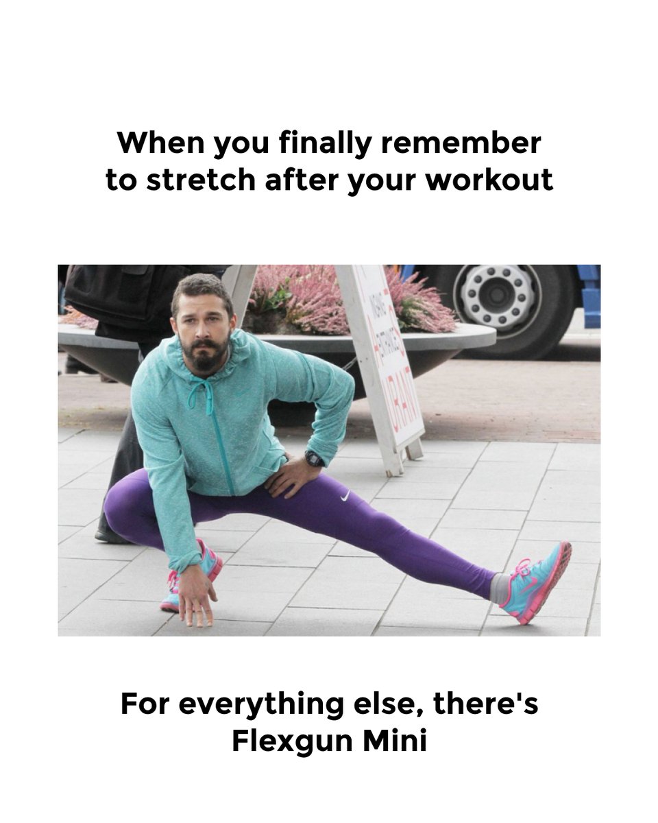 Flexgun_offical's tweet photo. When you finally remember to stretch after your workout and treat your muscles with the Flexgun Mini 😎🙌 https://t.co/9Fqx4W6YYQ
