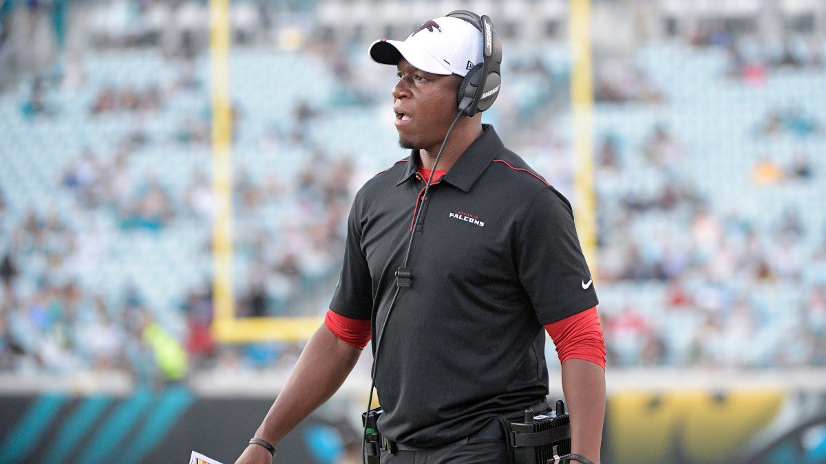 HISTORIC…. #Falcons owner Arthur Blank has always talked about the need for diversity: Today, Raheem Morris become the first ever full-time African-American head coach in the history of the team. General Manager Terry Fontenot is also the first African-American GM.