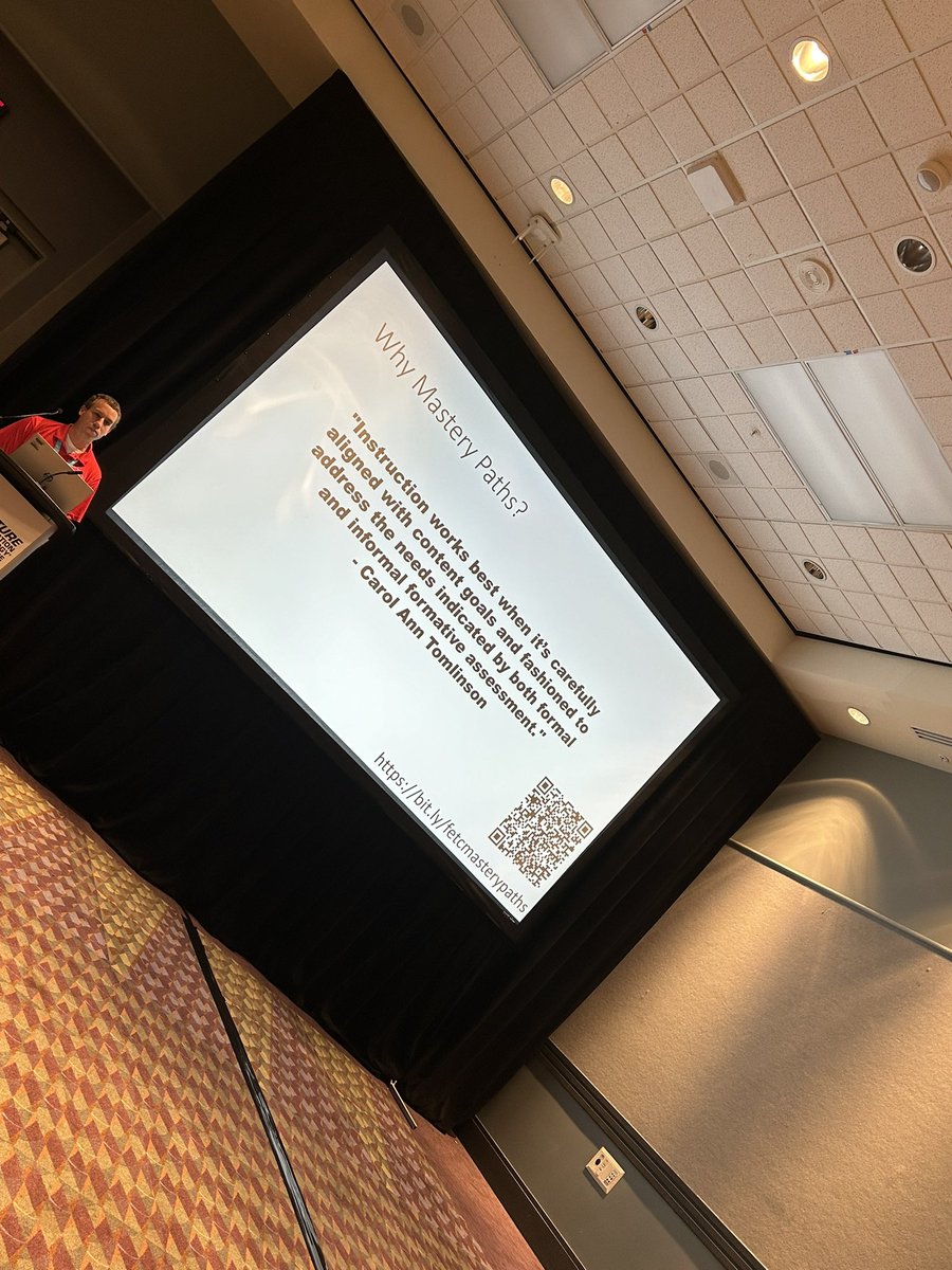 Yes! Finally the “one” thing that I can run with as soon as I get back in my classroom. Canvas Mastery Path has all the things I’m looking for! #JCSTechLeads