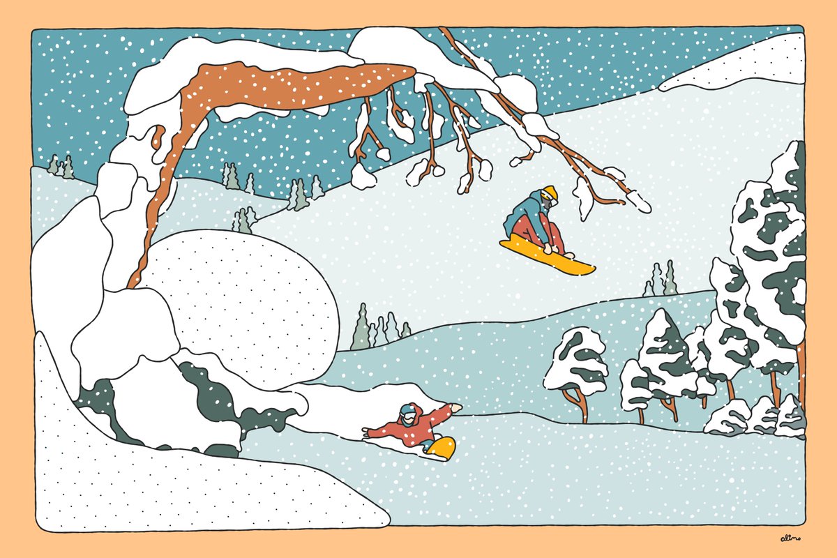 Guys Checkout visual diary based on <a href="/alimofun/">Alimo</a> winter snowboard trips out in japan ❄️

"Japanuary" is a edition of six unique artworks.

niftygateway.com/itemdetail/pri…

Absolute grails 🏂🤍

1 - konayuki cloud- Grab your snorkel gear. we're getting somw power!