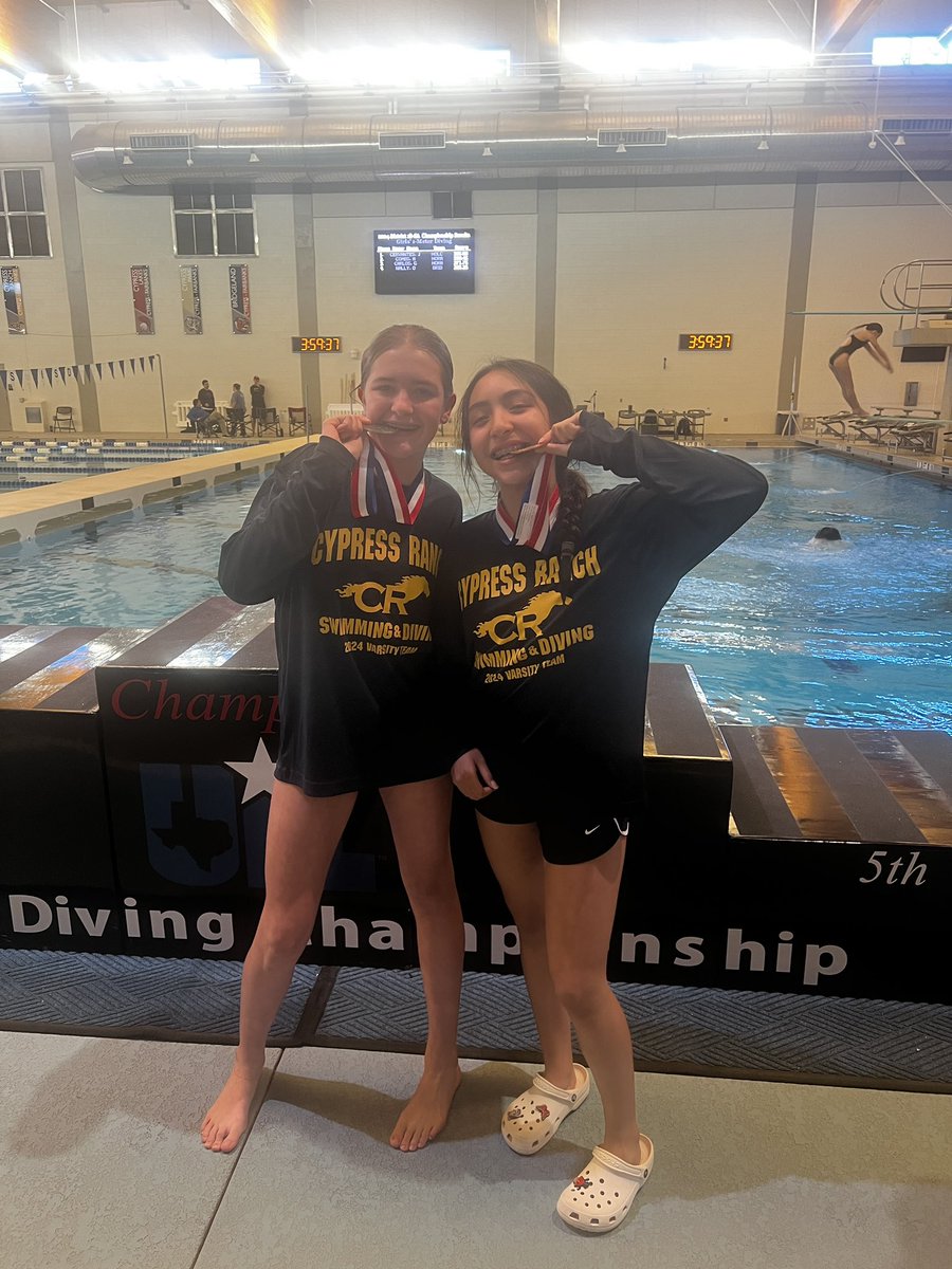 Cypress Ranch Aquatics (@cyranchaquatics) on Twitter photo Congrats to our Cy-Ranch divers for an outstanding varsity district meet!
Addy Combs - 2nd place and a new school record holder!
Gabby Carlos - 3rd place!
Alex Nava Garcia - 3rd place!
Now on to regionals in 2 weeks!
#MWT
<a href="/CyRanchBoosters/">Cypress Ranch Athletic Booster Club (CRABC)</a> <a href="/CyRanchHS/">Cypress Ranch HS</a> Congrats to our Cy-Ranch divers for an outstanding varsity district meet!
Addy Combs - 2nd place and a new school record holder!
Gabby Carlos - 3rd place!
Alex Nava Garcia - 3rd place!
Now on to regionals in 2 weeks!
#MWT
<a href="/CyRanchBoosters/">Cypress Ranch Athletic Booster Club (CRABC)</a> <a href="/CyRanchHS/">Cypress Ranch HS</a>