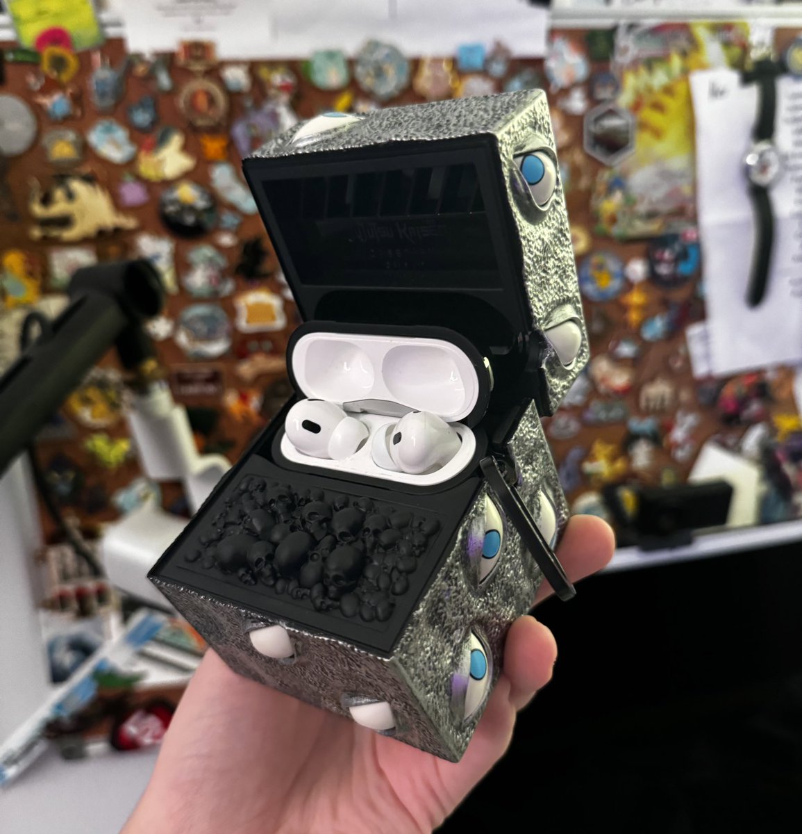 I have been asking for a Prison Realm AirPods case for months, thank you <a href="/Casetify/">CASETiFY</a> for listening