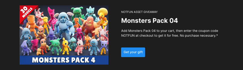 Kan_Kikuchi's tweet photo. Unity Asset Store恒例のパブリッシャーセール、今回はNOTFUNの3Dキャラモデルが全品半額!
https://t.co/z2DygVEe0L
さらにクーポンコード(NOTFUN)を入力すると定価$152.90(約2万円以上!)の↓が無料で貰えちゃいます!
https://t.co/ZmQsTRIUfy
#Unity #Assetstore #AssetStoreJP https://t.co/wOHqYqtFzy