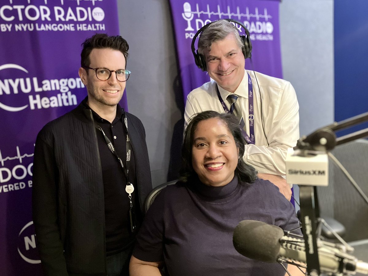 A #breastcancer diagnosis doesn’t have to upend your whole life! 
A special thanks to <a href="/Perlmutter_CC/">Perlmutter Cancer Center at NYU Langone Health</a>’s Dr. Doug Marks (L) &amp; <a href="/Kathie_JosephMD/">Kathie Joseph, MD, MPH(kathiejosephmd.bsky.social)</a> for joining <a href="/nyulangone/">NYU Langone Health</a>’s <a href="/MarkPochapin/">Mark B. Pochapin, MD</a> (R) on #ChiefsRounds!
Missed our conversation? 
SiriusXM.us/DoctorRadio to listen on your schedule!
