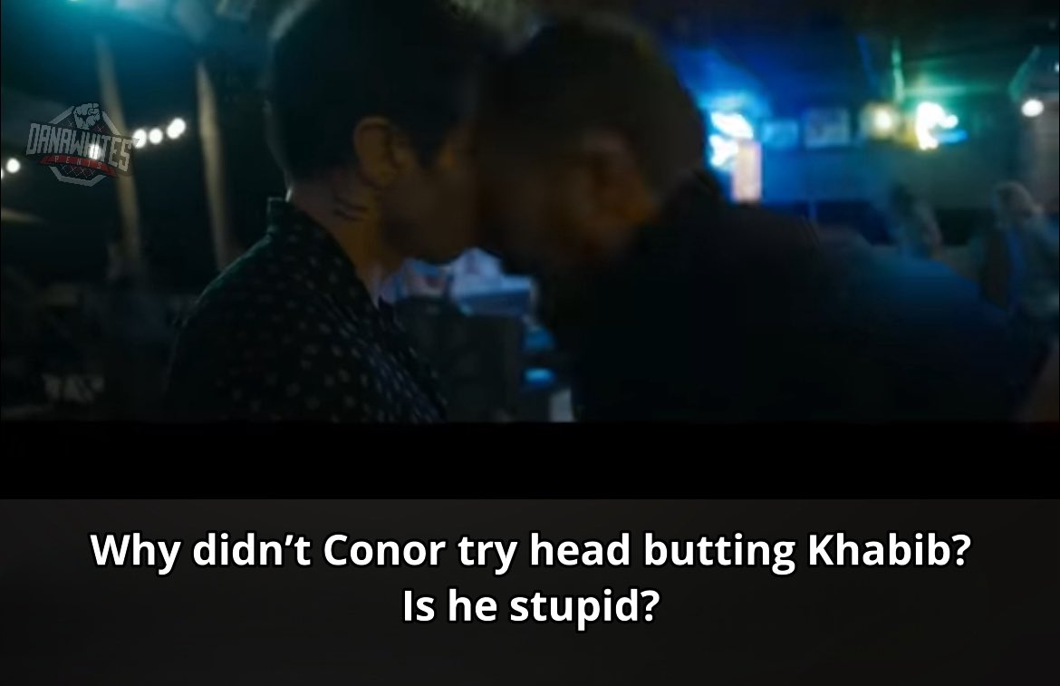 Herb might have given Conor McGregor a pass on a head butt against Khabib 👊