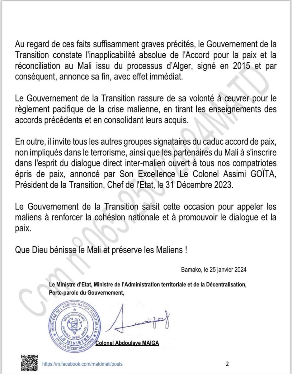 🇲🇱مالي بالعربية tweet media