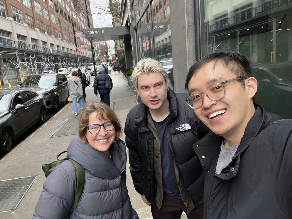 Dr. Mar Gonzalez-Franco (@twi_mar) on Twitter photo My favorite π¨βπ from <a href="/Columbia/">Columbia University</a>. Talking about polymaths. Awesome day of catching up and brainstorming for the future of tech in society: <a href="/doerlbh/">Dr. Baihan Lin</a> <a href="/LintonVision/">Paul Linton</a>
Prior interactions gave birth to some awesome stuff π§΅ so I am just π€― of what else will come. My favorite π¨βπ from <a href="/Columbia/">Columbia University</a>. Talking about polymaths. Awesome day of catching up and brainstorming for the future of tech in society: <a href="/doerlbh/">Dr. Baihan Lin</a> <a href="/LintonVision/">Paul Linton</a>
Prior interactions gave birth to some awesome stuff π§΅ so I am just π€― of what else will come.