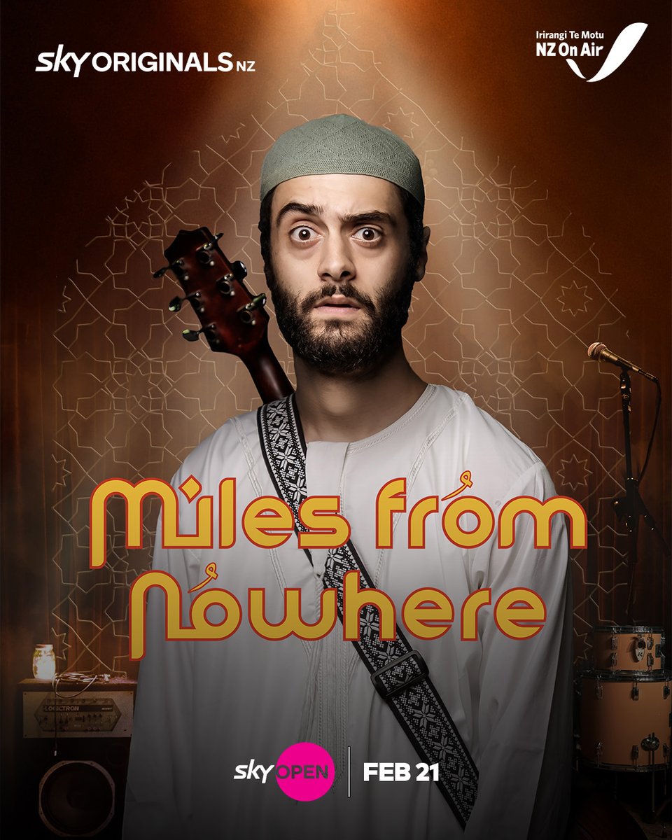 SkyOpenNZ's tweet photo. Get ready to meet Said.
The Sky Originals NZ #MilesFromNowhere premieres Feb 21 on Sky Open. Made with support from @NZonAir π€ https://t.co/flnjzug9fB