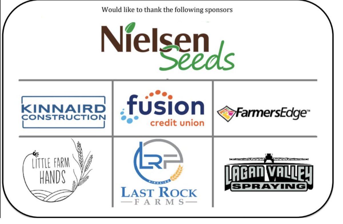 Final sign off for the year as we hit the rec spiel circuit!

Special shout out to all of our sponsors, we appreciate the support! 

nielsenseeds.com
