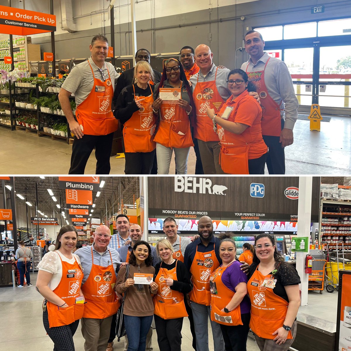 Congrats to Nicole at Pin Oak and Valeria at Gulfgate for being recognized by Ted and Kelly! Thank you both for the amazing impact you have in your stores! We are lucky to have you! #PoweroftheGulf @kelly_mayhall @MejutoAllen @JarrodFarmer4