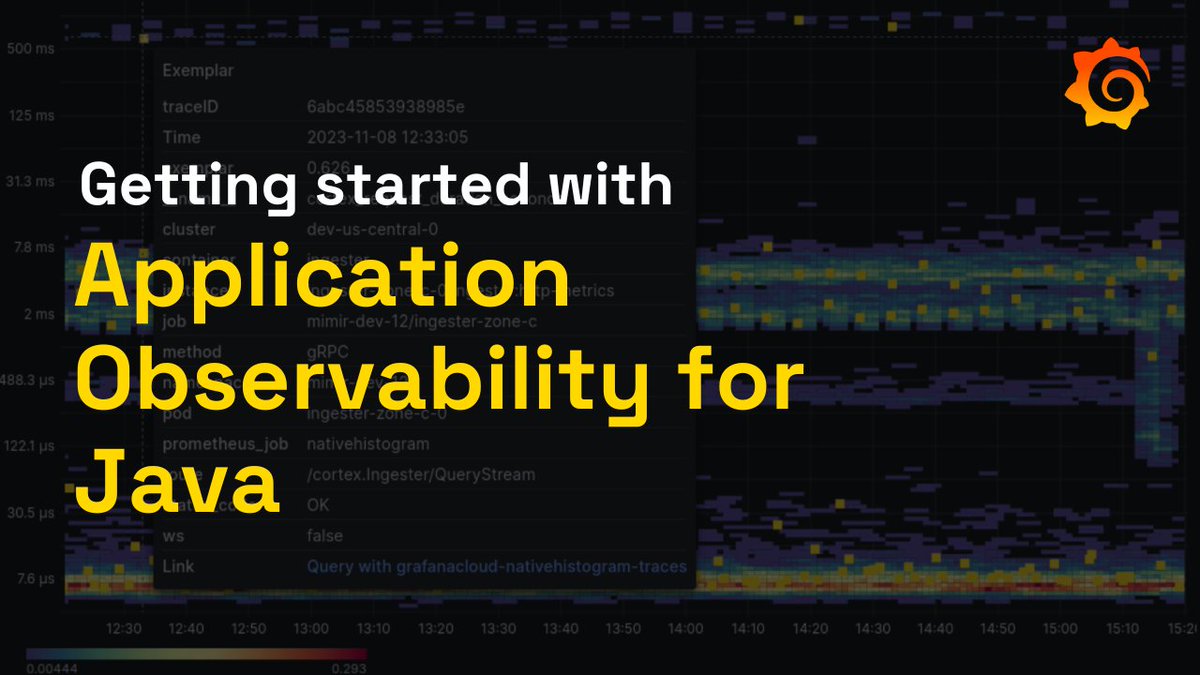 Did you know that you can enable observability in your Java apps in 3 super easy steps using the @grafana agent? Aren't you excited @java Developer ? Check this out! youtube.com/watch?v=YdGGx0…