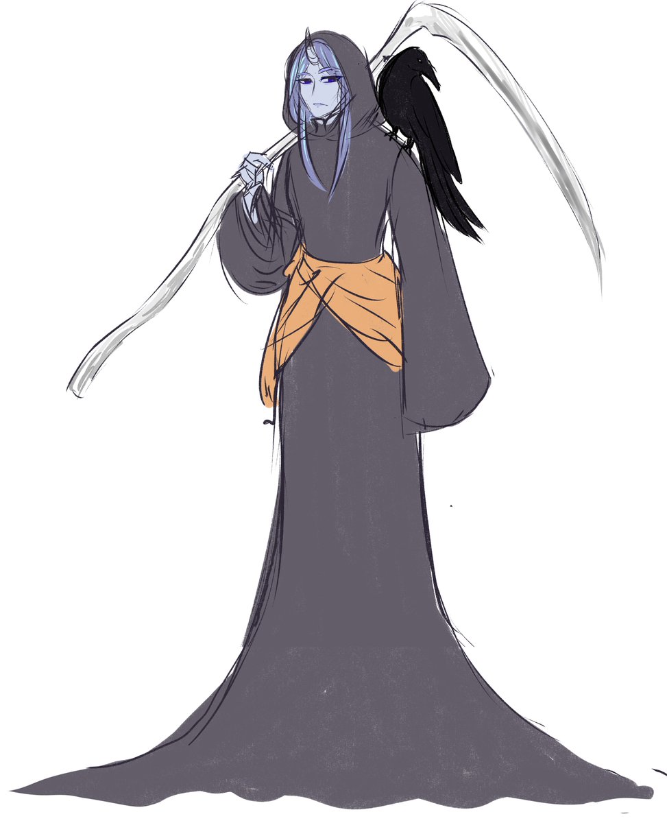 ViaelleMoon's tweet image. Laurasia "Nocnitsa"

 #Countrywoman 
#humanization #CountryHumans