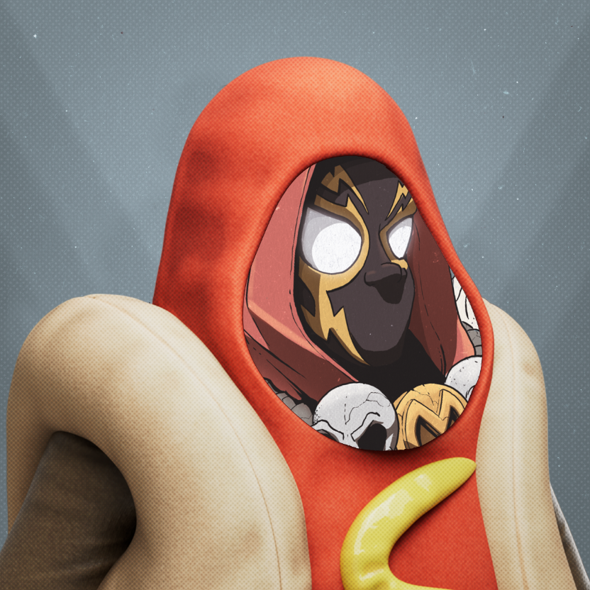 It's with a heavy heart that I finally hang up my cap on the DAA PFP side of things. <a href="/DegenApeAcademy/">Degenerate Ape Academy</a> are possibly the most goated people I know. Saying that, <a href="/SCUMSOL/">SCUM 👉🏽👹</a> designed me the most ridiculous PFP I've ever seen..so why wouldn't you. Either way I've decided to consolidate