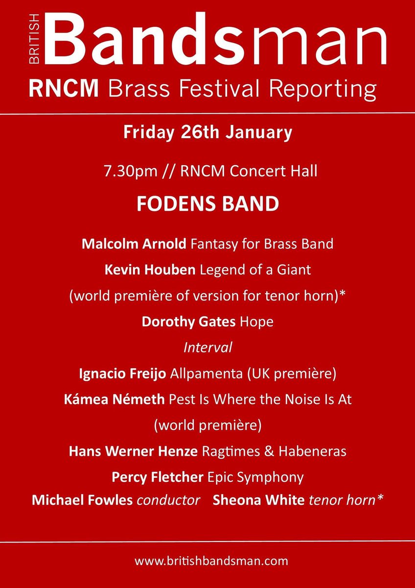 British Bandsman tweet media