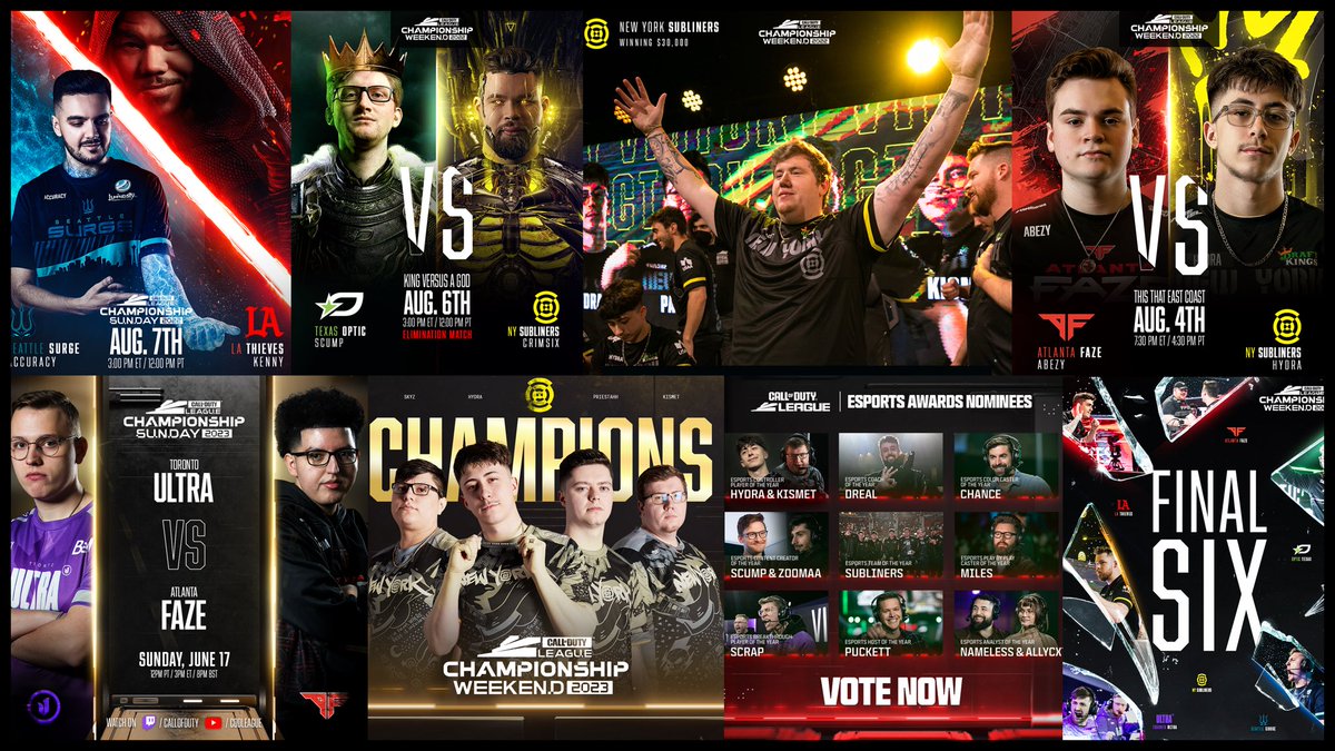 Unfortunately as of a month ago I no longer design for <a href="/CODLeague/">Call of Duty League</a> 

Here’s a small selection of my favorite pieces during my time at CDL as head creative 🖌️

Thanks for an incredible 4 years CDL 🔥