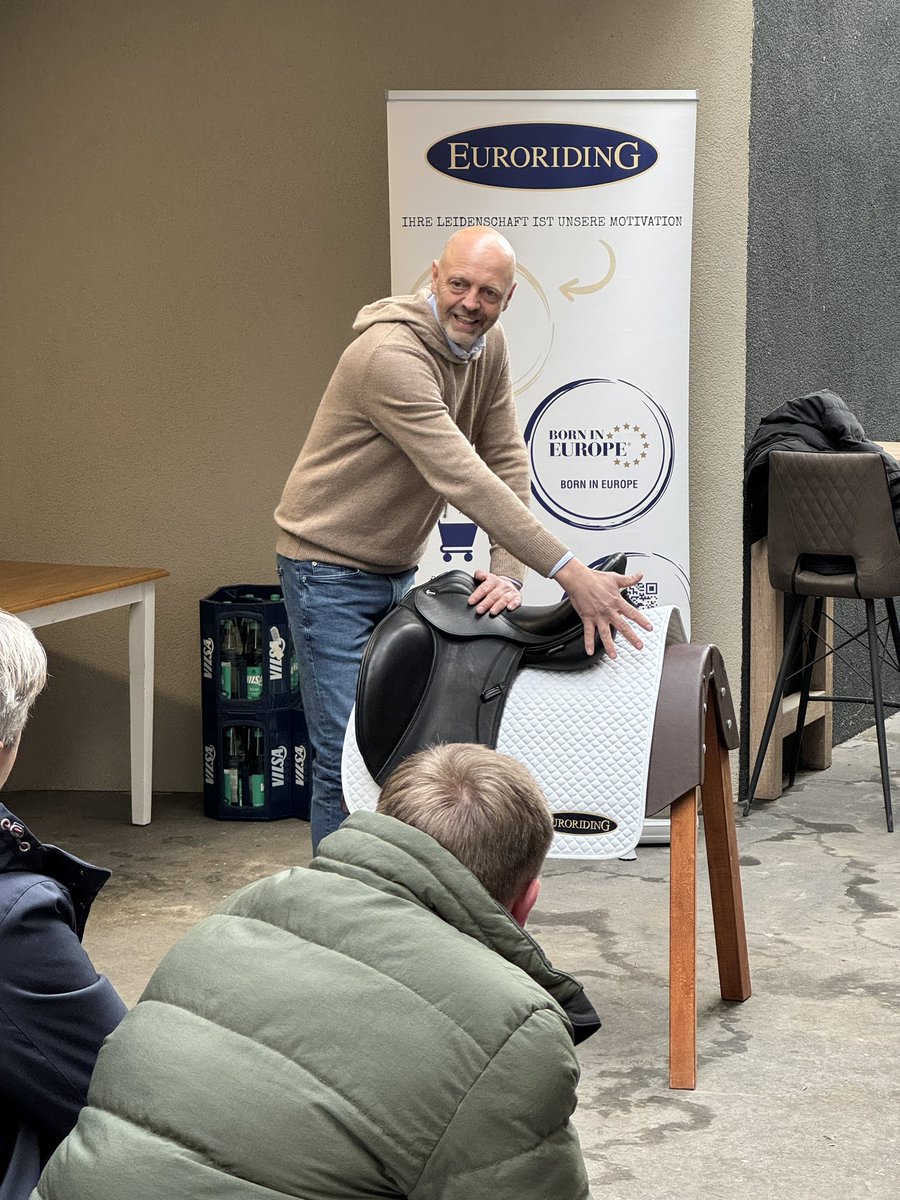 Euroriding's tweet photo. #Saddle clinics by #euroriding with  many of our #saddlefitters 
We‘ve had a very successful day https://t.co/rcGxYOxR7J
