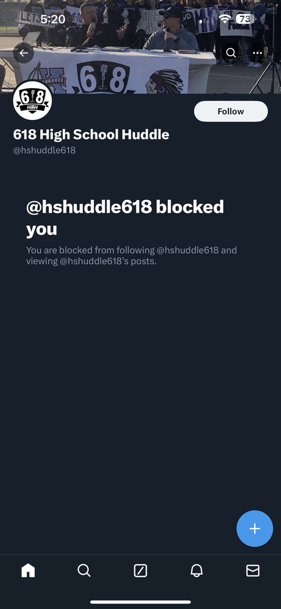 Barstool Gibault (@barstool_gchs) on Twitter photo The accounts under new ownership <a href="/hshuddle618/">618 High School Huddle</a> please unblock me. I really wanna hear grown men talk about high school sports. The accounts under new ownership <a href="/hshuddle618/">618 High School Huddle</a> please unblock me. I really wanna hear grown men talk about high school sports.