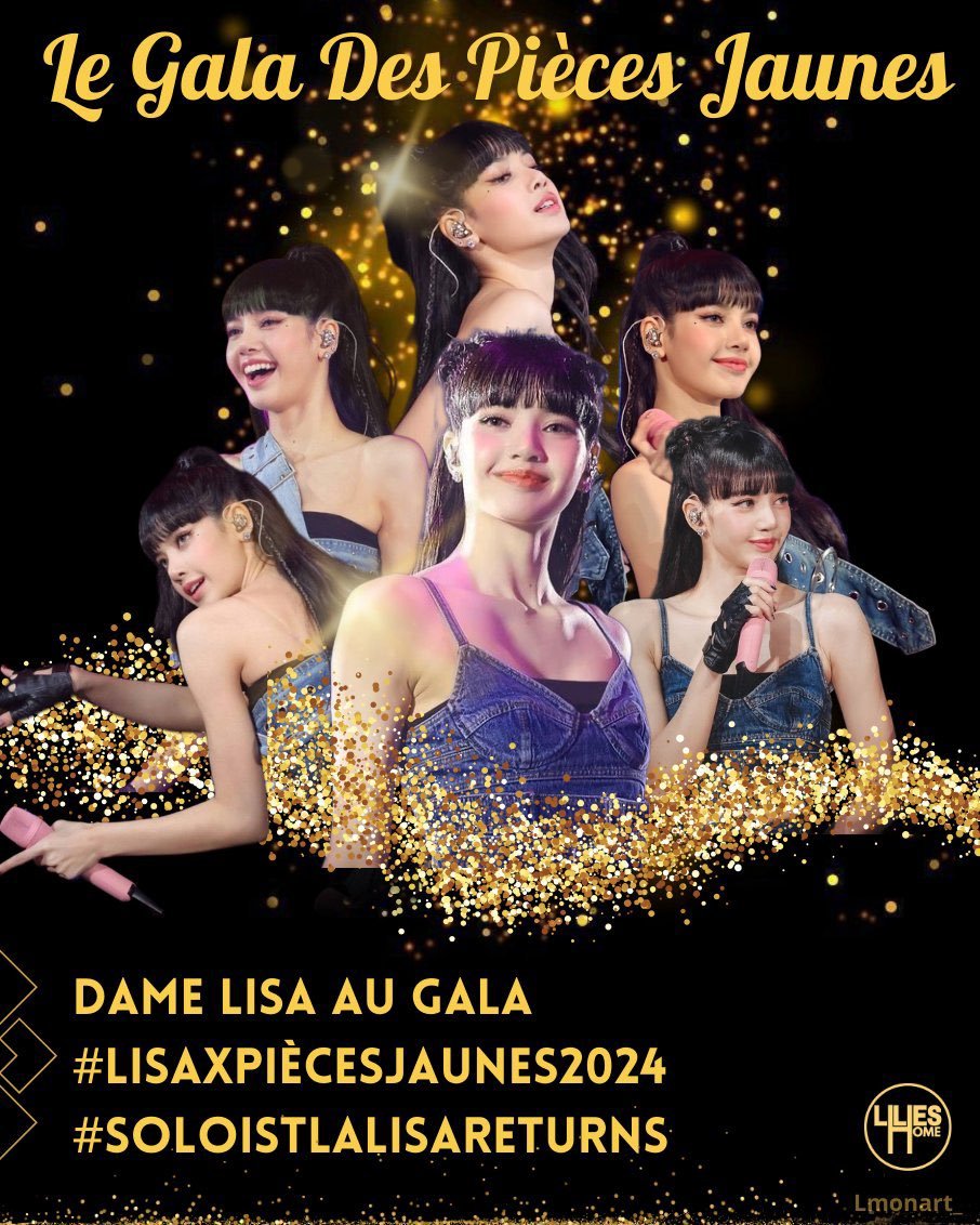 LiliesHome_'s tweet photo. 🌟Le Gala des Pièces Jaunes : TWITTER PARTY🌟  

คอนเสิร์ตจะเริ่มตีสอง วันที่ 27 ม.ค. เวลาไทยนะคะ เราจะเทรนด์กันคร่าวๆ เวลานั้น (รอบ้านเบสเริ่มก่อนนะคะ) 

ใช้แฮชแท็กในโปสเตอร์ ตรวจสอบตัวสะกดให้ดีด้วยค่ะ

#LISA #LALISA #MONEY https://t.co/FJ46w0y6BQ