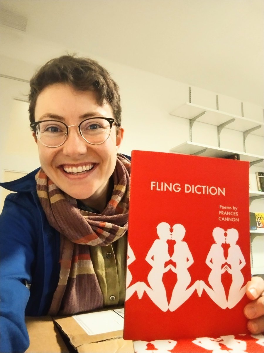 My new poetry collection, Fling Diction, arrived in the mail today at my office at Kenyon College, sent by @GreenWritersPub  So thrilled. The book can now be ordered on the Green Writers Press Website, find it through my website, or DM me!
#newbook
#bookmail
#coverreveal
#poetry