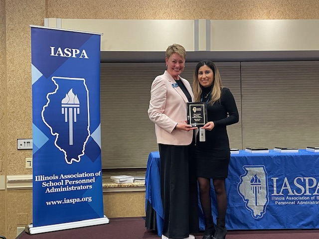 Congratulations to Glenbrook D225's very own Nina Youabb for her recognition as HR Specialist of the Year #IASPA2024. Nina demonstrates an unwavering commitment to providing not only exceptional service but also showcasing unparalleled expertise & genuine care for our staff.
