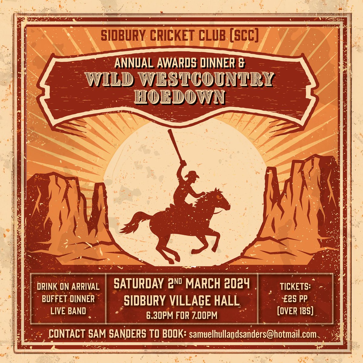 Sidbury CC (@sidburycc) on Twitter photo Howdy folks, shin dig coming to <a href="/sidbury/">sidbury</a>, pre-season party and knees up, giddy up, as tickets selling fast #grabyourparters <a href="/sidmouthherald/">Sidmouth Herald</a> <a href="/SidmouthCC/">Sidmouth Cricket</a> <a href="/SidmouthRFC/">SidmouthRFC</a> Howdy folks, shin dig coming to <a href="/sidbury/">sidbury</a>, pre-season party and knees up, giddy up, as tickets selling fast #grabyourparters <a href="/sidmouthherald/">Sidmouth Herald</a> <a href="/SidmouthCC/">Sidmouth Cricket</a> <a href="/SidmouthRFC/">SidmouthRFC</a>