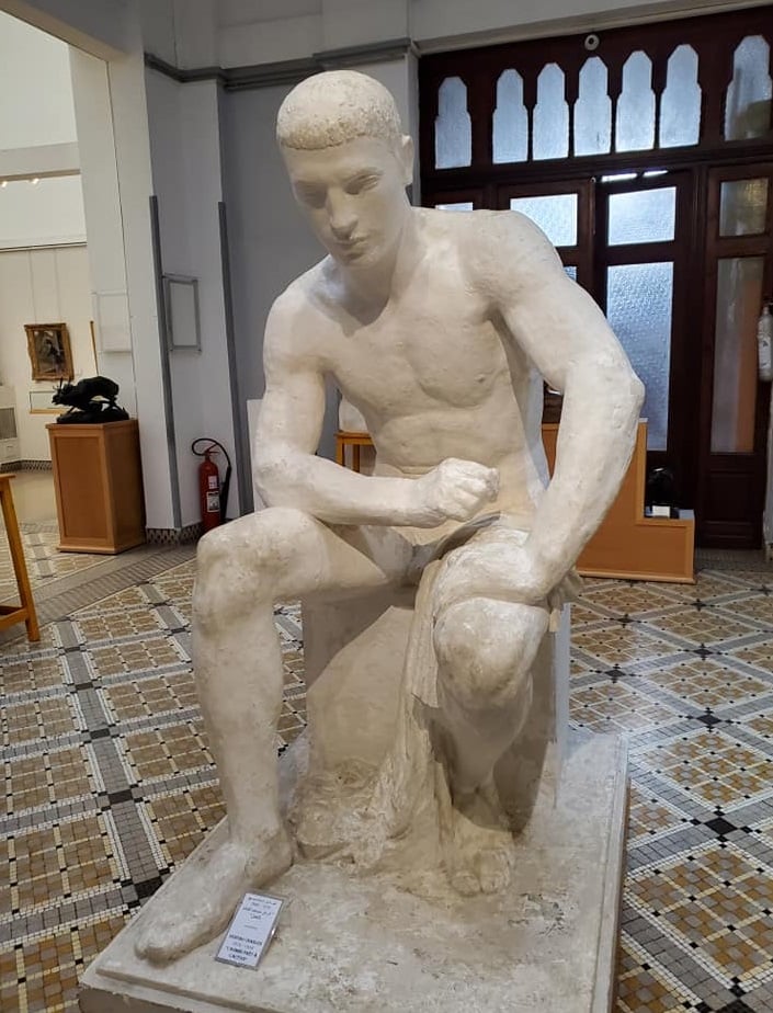 'Athlète assis' - Charles Despiau

Musée national des Beaux-Arts d'#Alger 🇩🇿

 #Algérie 
#الجزائر 
#Despiau 
#Museums2024