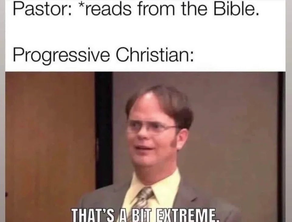 Progressive Christians 🙄
