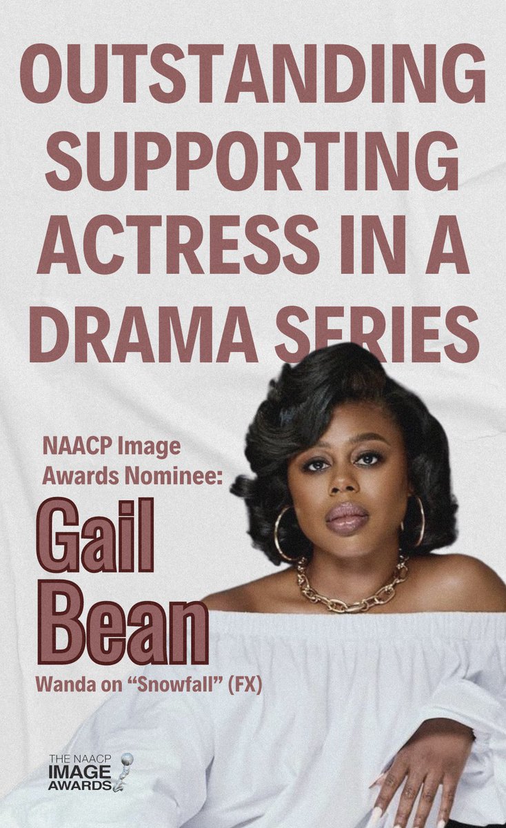 TheNameIsLewis's tweet photo. One time for @Gail_BeAN and her NAACP Image Awards nomination ❕❕Vote here : https://t.co/SmQ5kOi0vx #OutstandingSupportingActress https://t.co/wQrIgWqwlr